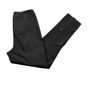 Soft Surroundings XL Black Dress Pants Slip On Rayon Blend Comfortable Cozy Chic